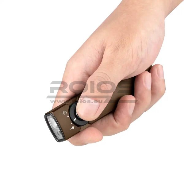 OLIGHT Arkfeld duale Lichtquelle EDC Taschenlampe - Desert Tan-Kaltweiß