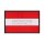 Austria Flag Patch - Österreich Flagge - Mehrfarbig