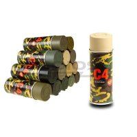 C4 Farbspray Mil Grade Color Spray - Sandbeige (RAL1039)