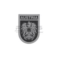 Austria Patch - Wappen mit Bundesadler - Schwarz