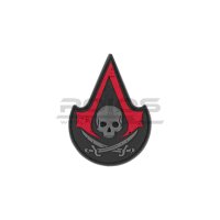Assassin Skull Rubber Patch - Blackmedic